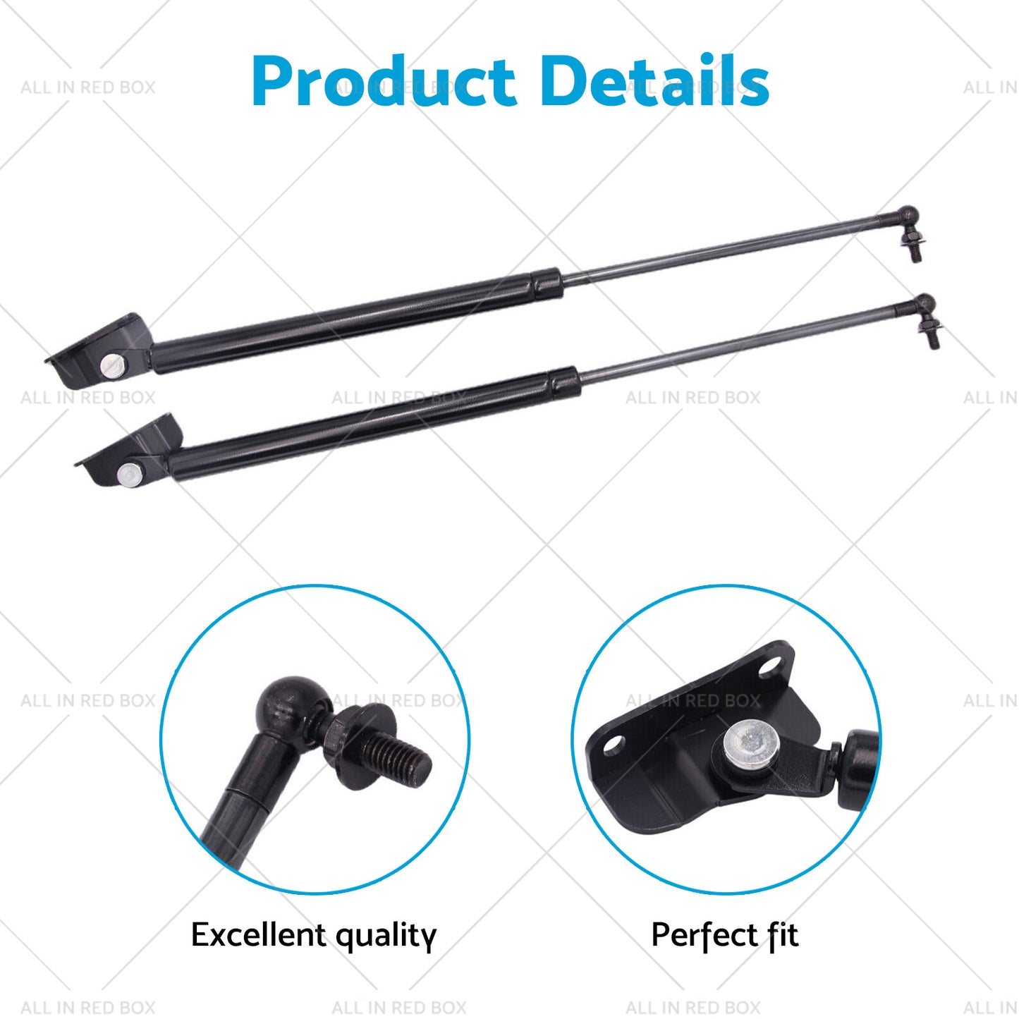 Pair Suitable For Subaru Impreza XV Rear Tailgate Hatch Lift Supports Gas Struts