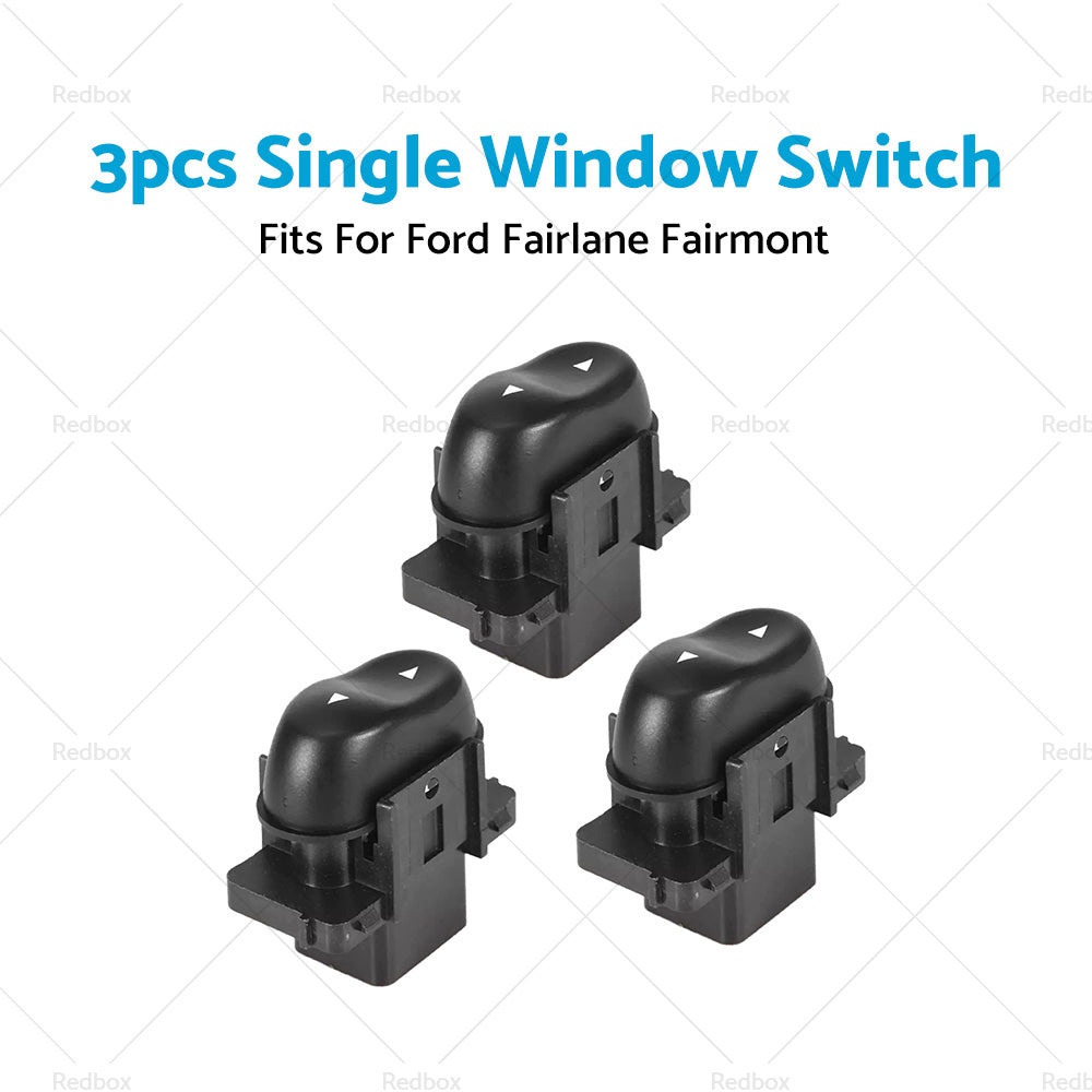 3PCS Single Window Switch Passenger Side For Ford Fairlane Fairmont AU 1998-2002