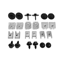 24x Engine Cover Undertray Fitting Clips Suitable for Mercedes C-Class W203 S203