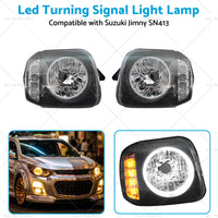 Led Turning Signal Light Lamps  Angel Eyes  Suitablefor Suzuki Jimny SN413 98-17