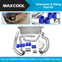 FMIC INTERCOOLER PIPING PIPE Kit For SUBARU IMPREZA WRX 2. 0 2. 5 TURBO EJ20 EJ25