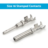 50 Pair Deutsch No. 16 Solid Terminal Connectors