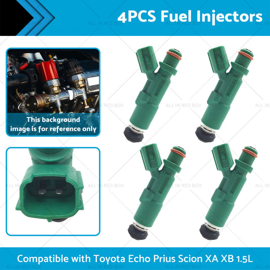 4PCS Fuel Injectors Suitable for Scion XA XB 1. 5L Toyota Echo Prius 1. 5L 00-09