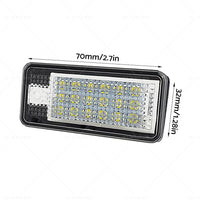 Suitable For Audi A3 A4 S4 B6 B7 LED License Number Plate Light Error Free Units