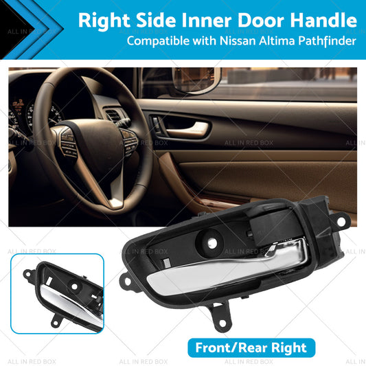 Front Rear Right Inner Door Handle Suitable for Nissan Altima Pathfinder 13-17