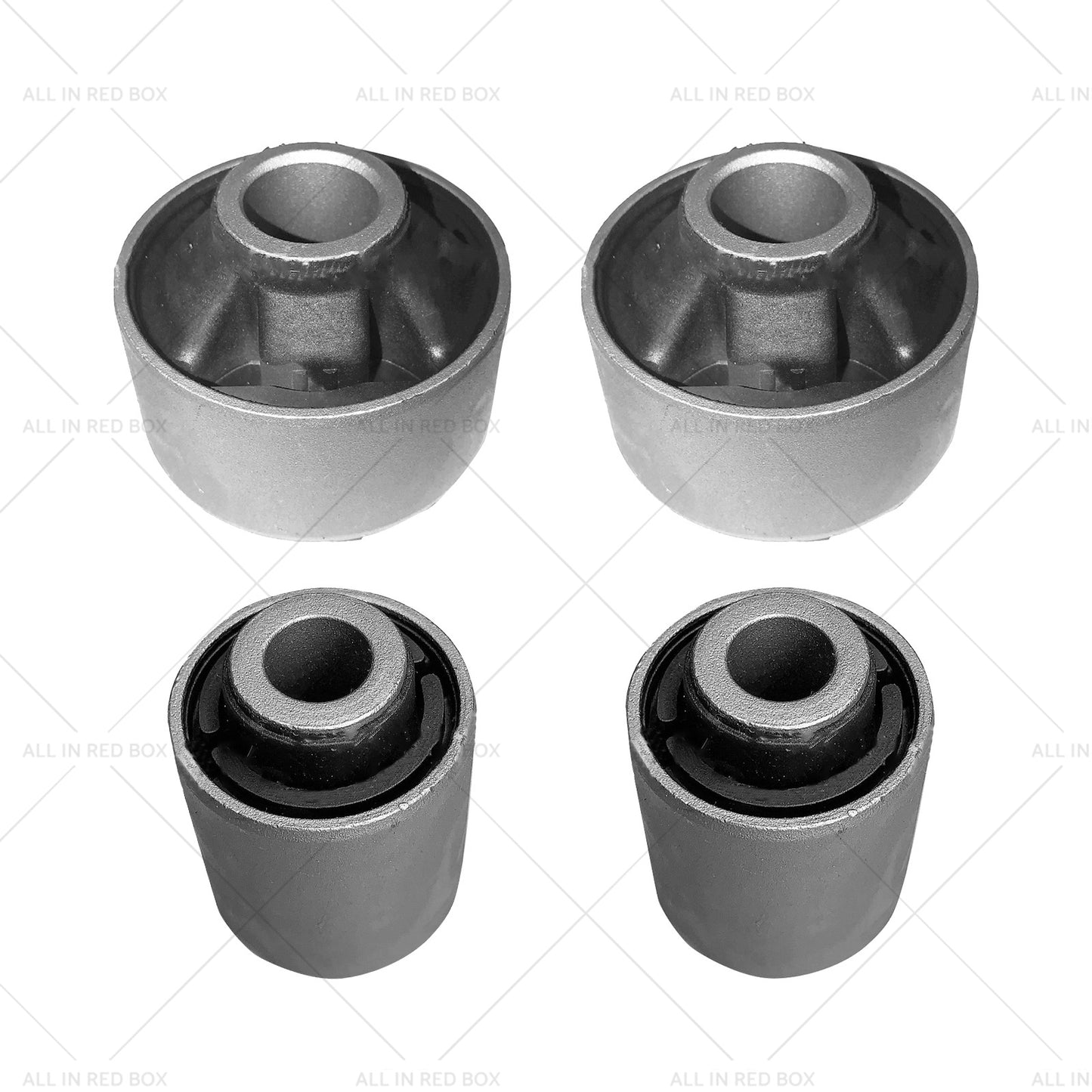 4PCS Front Lower Control Arms Bushing Suitable for Subaru Legacy Forester 03-17