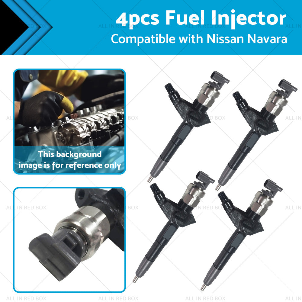 4pcs Diesel Fuel Injector Suitable for Nissan Navara D22 2. 5L 095000-6240