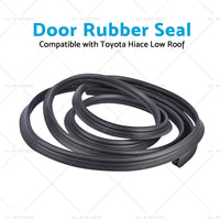 Rear Tail Gate Rubber Seal Suitable for Toyota Hiace Low Roof 2005 -2018 Black