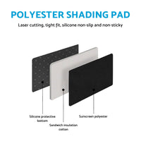 Non Slip Dash Mat Dashboard Cover Suitable For Toyota CHR C-HR 2016-2019 Black