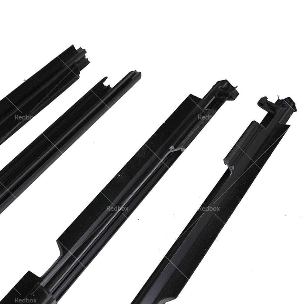 4x Door Glass Seal Weatherstrip Suitable For Toyota Landcruiser Prado 120 Series