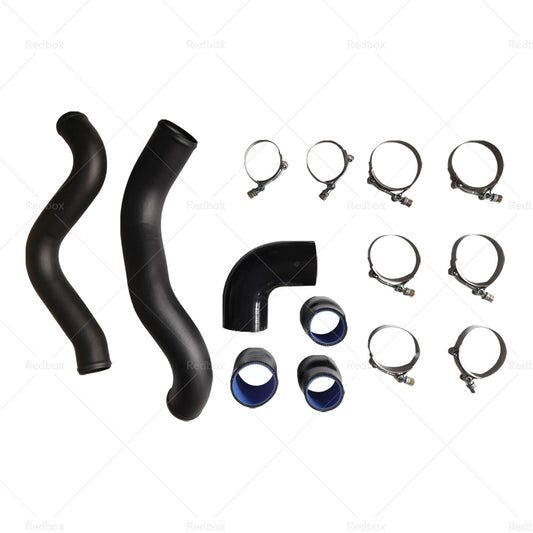 TURBO INTERCOOLER BLACK PIPING PIPE KIT FOR FORD RANGER PX  or  PX2 MAZDA BT50 3. 2L