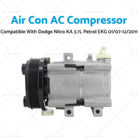 {{ Air Con AC Compressor Suitable for Dodge Nitro KA 3.7L Petrol EKG 01/07-12/2011 }} - Buy Car Parts Online at {{ Kaka Auto Parts }}.