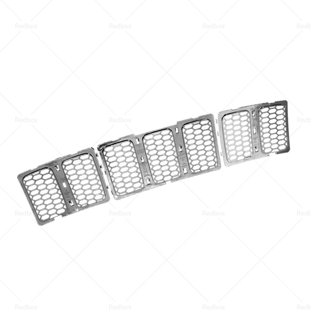 Front Grill Mesh Grille Insert Cover Kit Suitable For Jeep Grand Cherokee 14-16