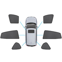 {{ Magnetic Car Window Sun Shades Suitable for Subaru XV/Impreza 2017-2023 }} - Buy Car Parts Online at {{ Kaka Auto Parts }}.