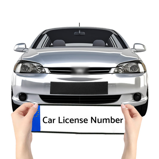 {{ Invisible Adhesive Car License Plate Holder Auto Frameless Number Frame Holder }} - Buy Car Parts Online at {{ Kaka Auto Parts }}.
