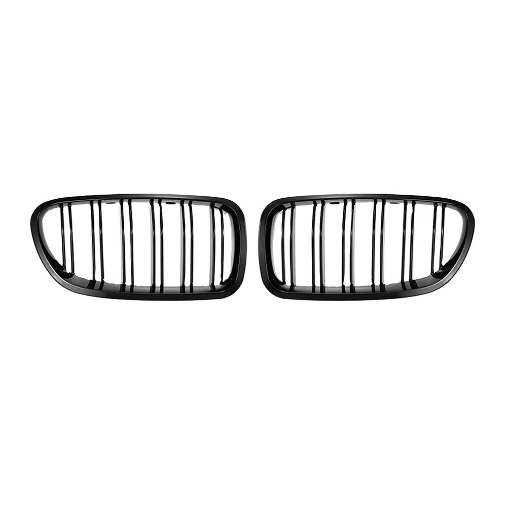 Bumper Bar Grill Grille Bodykit Suitable For BMW 5 Series F10 F11 Gloss Black