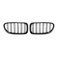 Bumper Bar Grill Grille Bodykit Suitable For BMW 5 Series F10 F11 Gloss Black