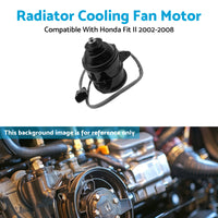 {{ 19030-PWA-J51 Radiator Cooling Fan Motor Suitable for Honda Fit II 2002-2008 }} - Buy Car Parts Online at {{ Kaka Auto Parts }}.