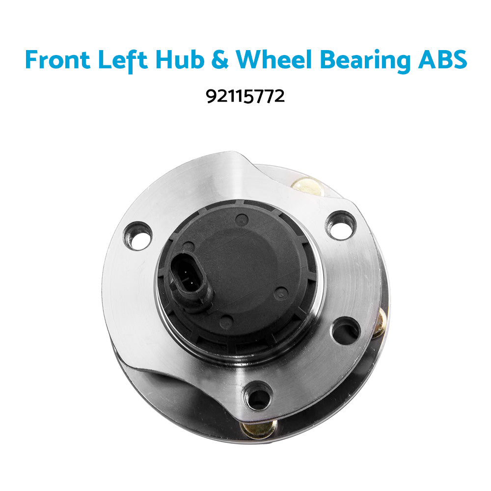 {{ LH Front Hub  and  Wheel Bearing ABS Suitable For Holden VT VX VY VZ 92115772 }} - Buy Car Parts Online at {{ Kaka Auto Parts }}.