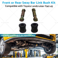 2x Sway Bar Link Bush Front or Rear Suitable for Toyota Landcruiser 45 FJ40