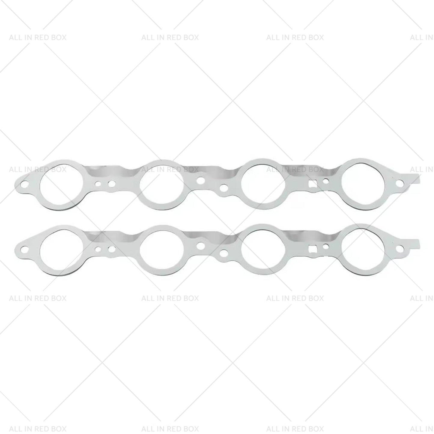 2PCS Exhaust Manifold Gasket Multi-Layer Steel Header Suitable For LS1 LS3 LSX