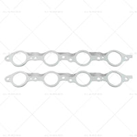 2PCS Exhaust Manifold Gasket Multi-Layer Steel Header Suitable For LS1 LS3 LSX