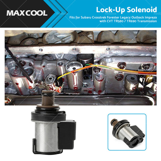 Torque Converter Lock-Up Solenoid Fit For Subaru w or  Lineartronic CVT TR580 TR690