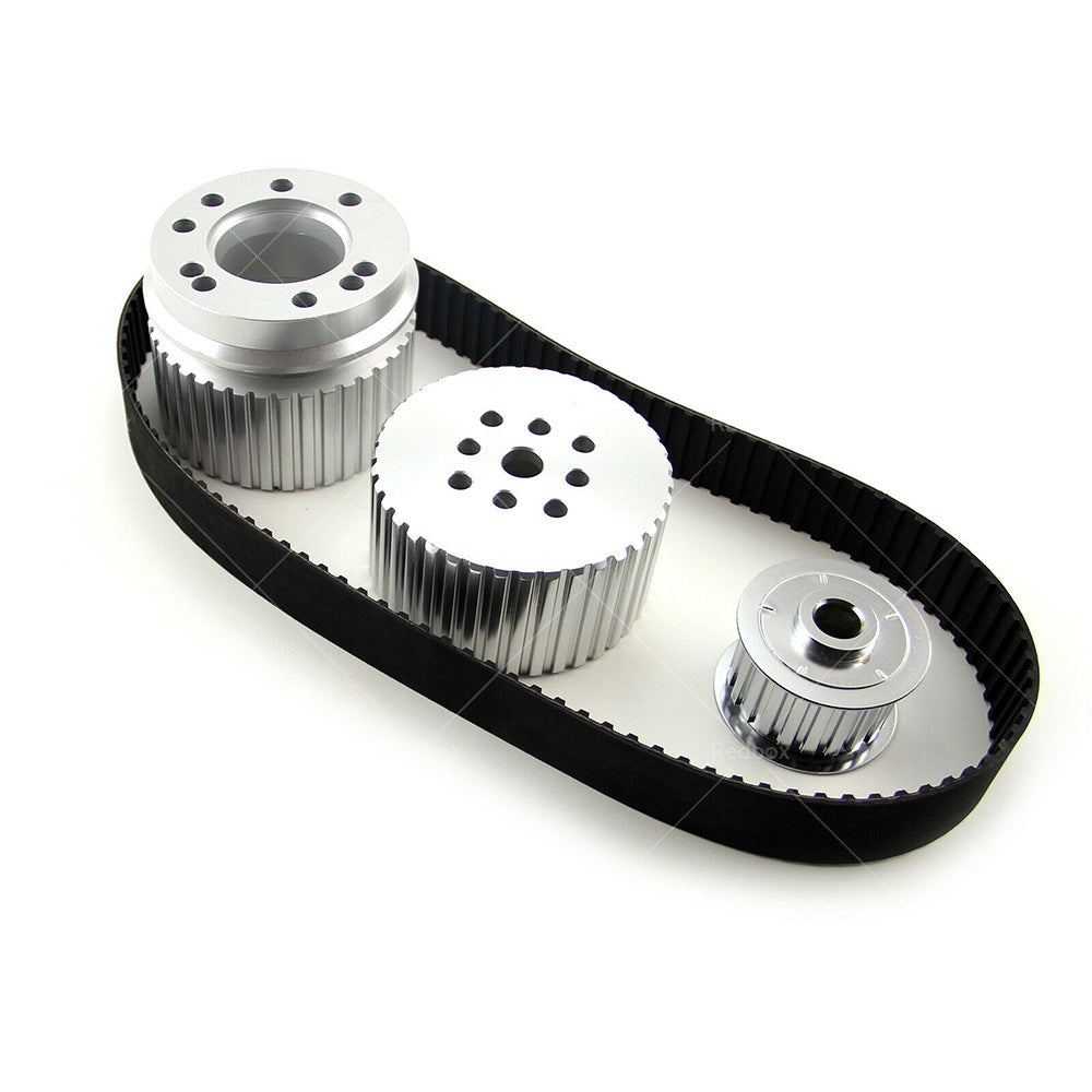 {{ Small Block 302 351C Cleveland Gilmer  and  Belt Drive Pully Kit Suitable for Ford }} - Buy Car Parts Online at {{ Kaka Auto Parts }}.