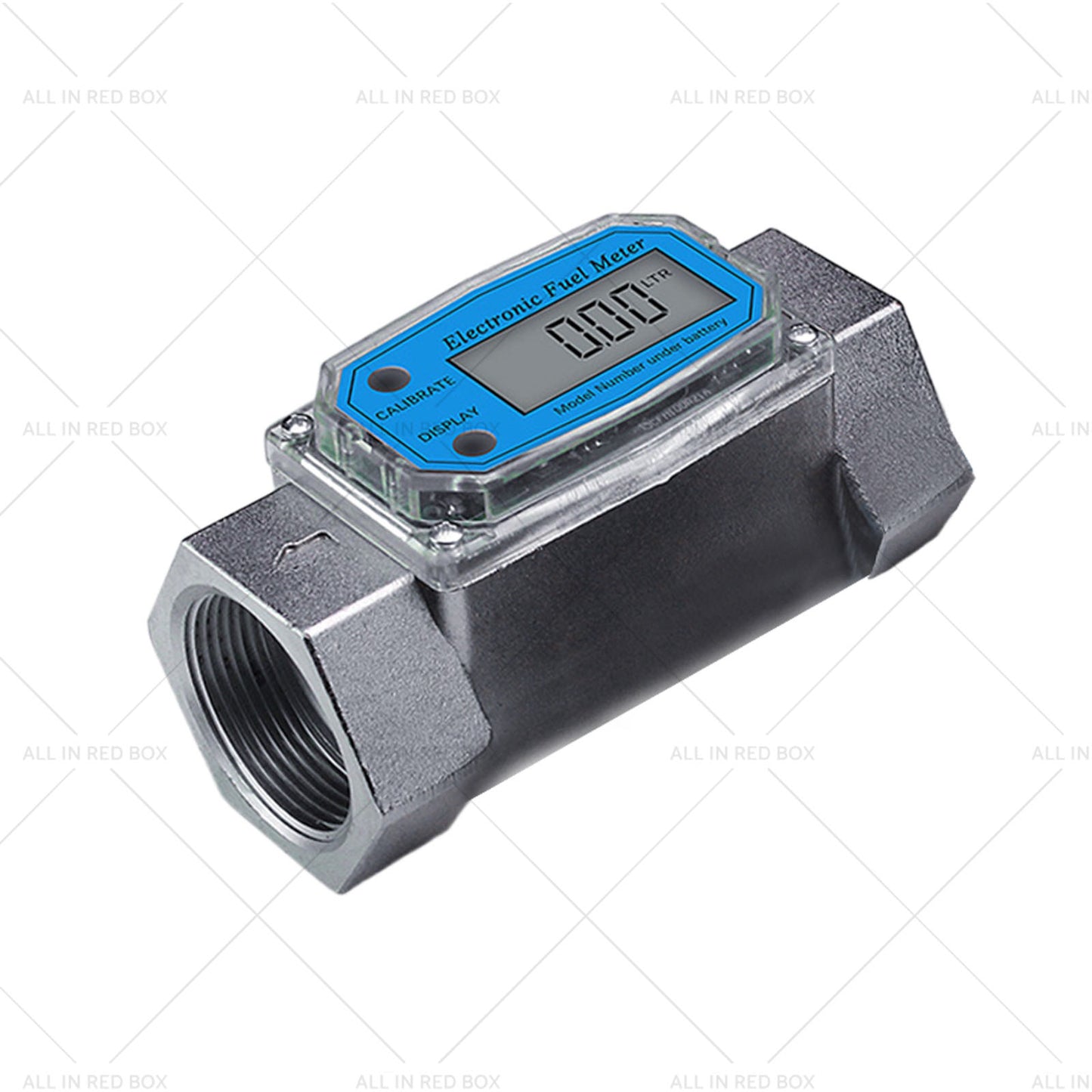 1. 5 inch Turbine Digital Diesel Water Fuel Flow Meter Oval Gear Flow Gauge