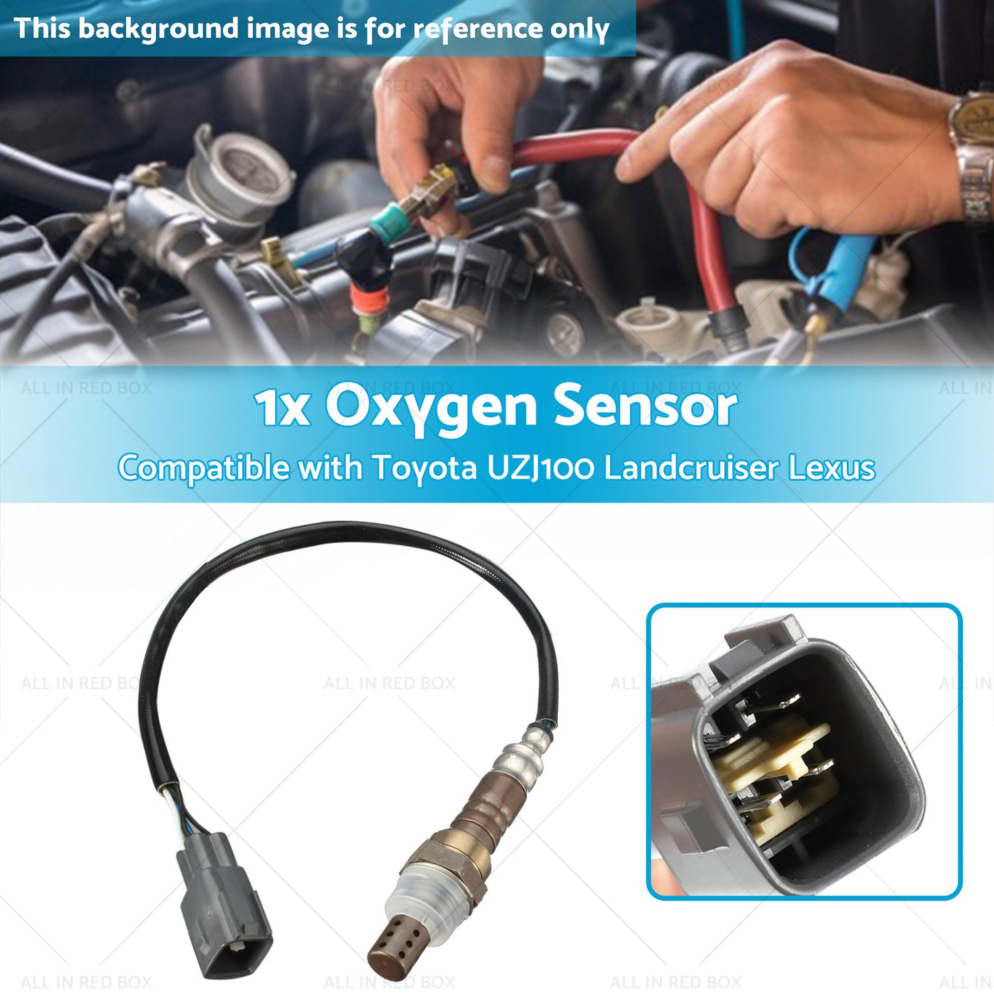 Oxygen Sensor Suitable for Toyota UZJ100 Landcruiser UZJ100 Pre-Cat Lexus LX470