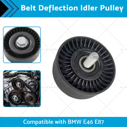 Belt Deflection Idler Pulley Suitable for BMW E87 E88 E83 E46 E87 E88 E84