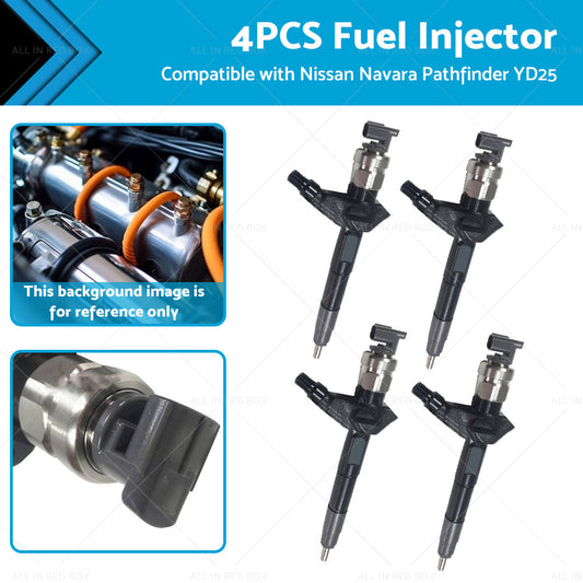 4PCS Diesel Fuel Injector Suitable for Nissan Navara Pathfinder YD25 095000-6250