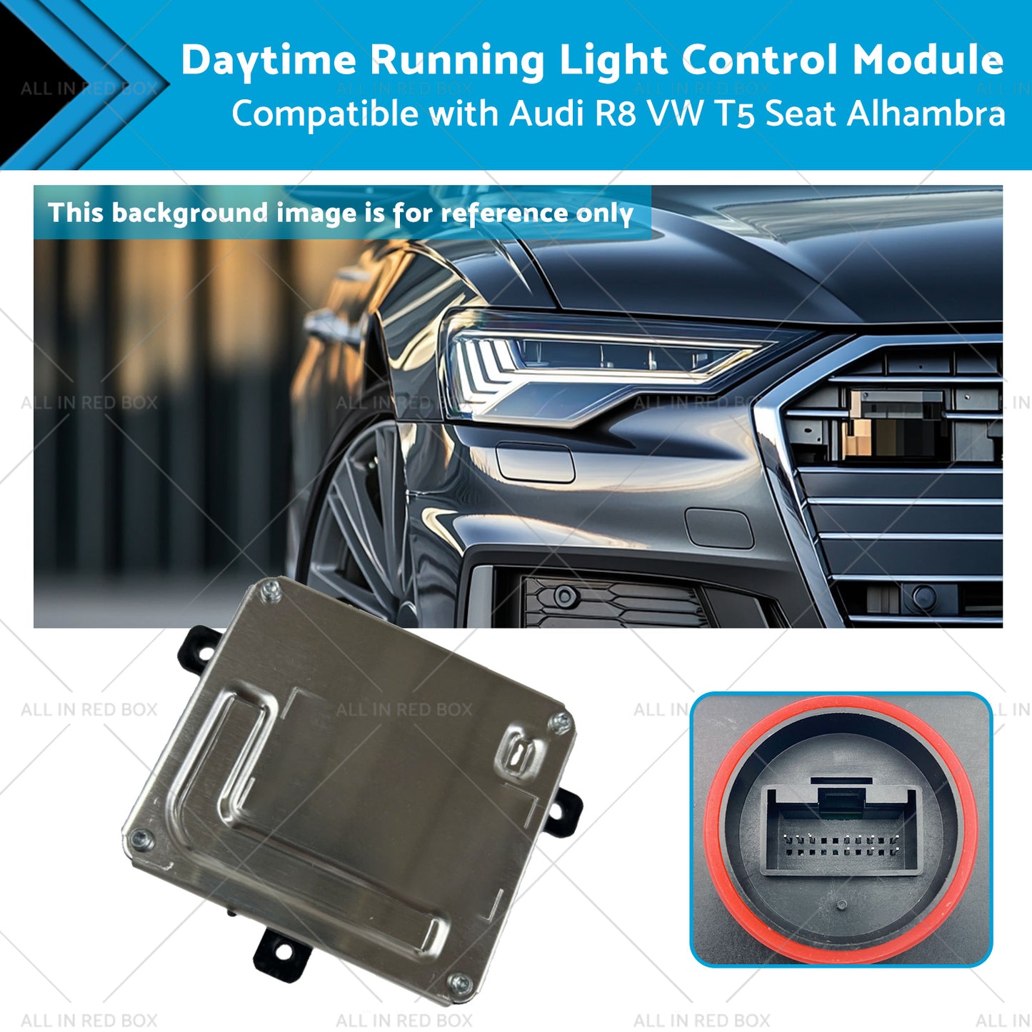 Daytime Running Light Control Module Suitable for Audi R8 VW T5 Seat Alhambra