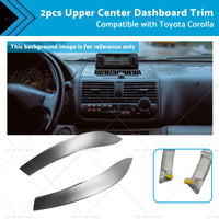 55436-02330 2pcs Upper Center Dashboard Trim Suitable for 09-13 Toyota Corolla