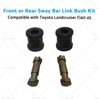 2x Sway Bar Link Bush Front or Rear Suitable for Toyota Landcruiser 45 FJ40