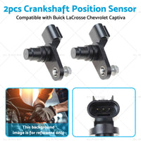 2x Camshaft Position Sensor Suitable for Chevrolet Equinox Captiva GMC 12577245