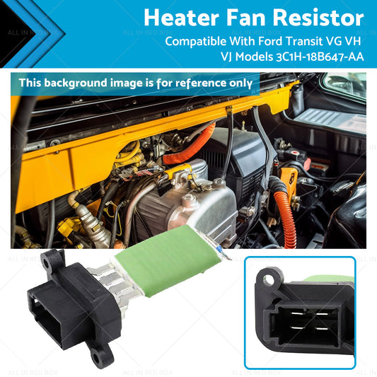 Heater Fan Resistor Suitable For Ford Transit VG VH VJ Models 3C1H-18B647-AA