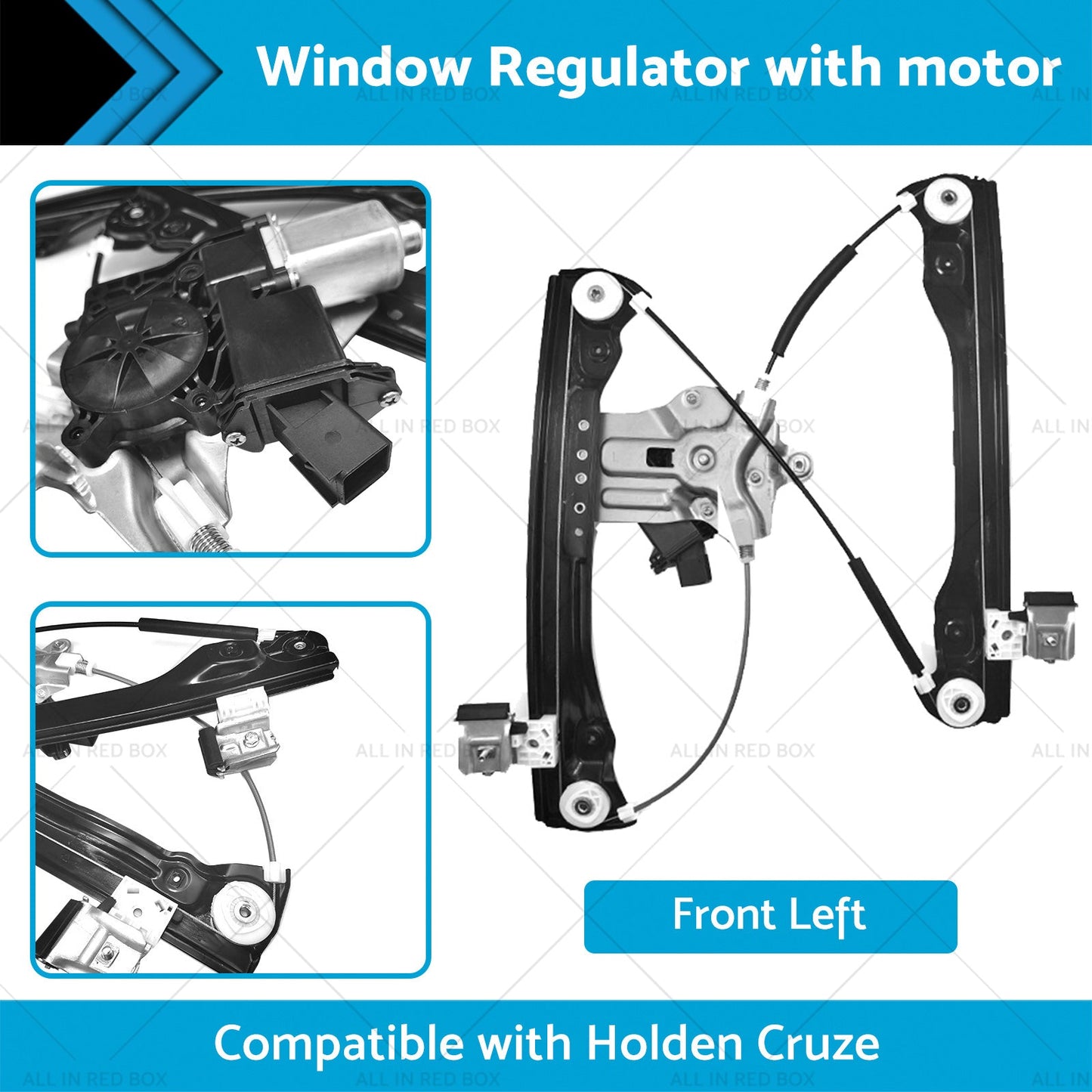 Front Left Window Regulator With Motor 7Pin Suitablefor Holden Cruze JG JH 09-16