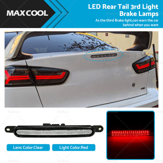 Suitable For Mitsubishi Lancer EVO EX 08-16 LED Rear Tail 3rd Light Brake Lamps