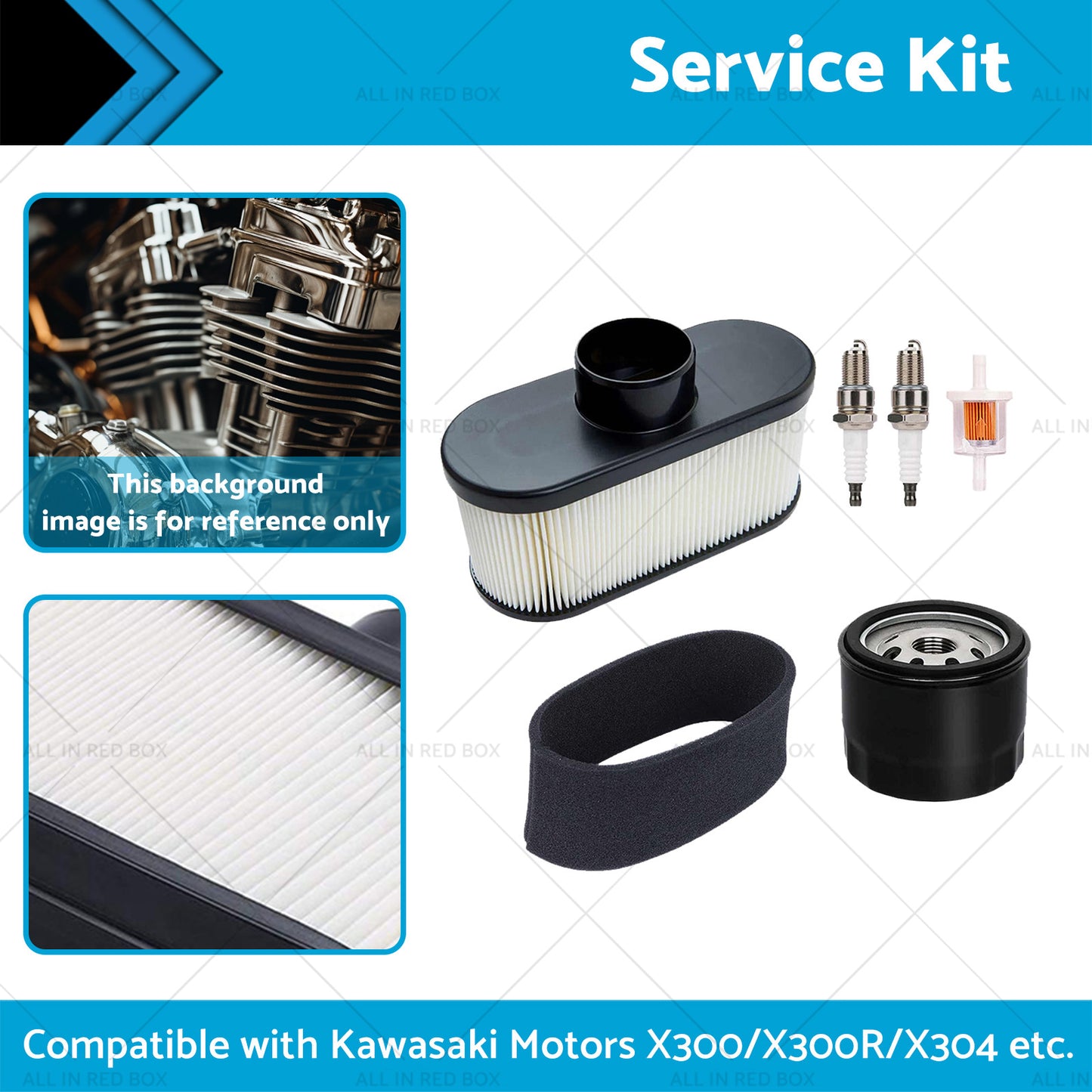 Service Kit Suitable for John Deere Mowers X300 X300R X303x310x320 MIU12555