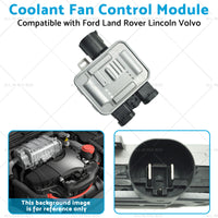 Coolant Fan Control Module Suitable for Ford Land Rover Lincoln Volvo 7T4Z8B658B