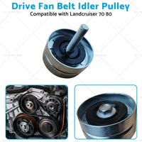 Drive Fan Belt Idler Pulley Suitable for Toyota Landcruiser 70 80 100 1FZ 4. 5L