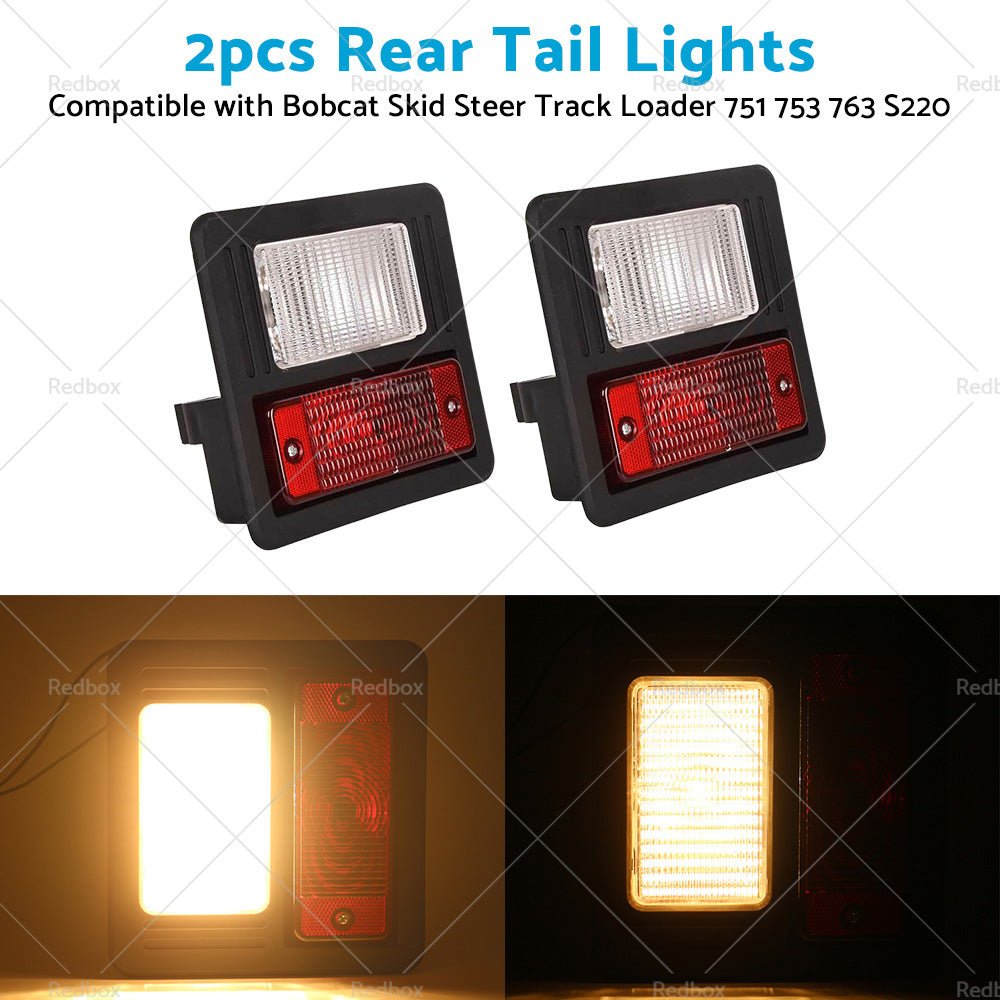 {{ Rear Tail Light Suitable for Bobcat Skid Steer Track Loader 751 753 763 6670284 }} - Buy Car Parts Online at {{ Kaka Auto Parts }}.