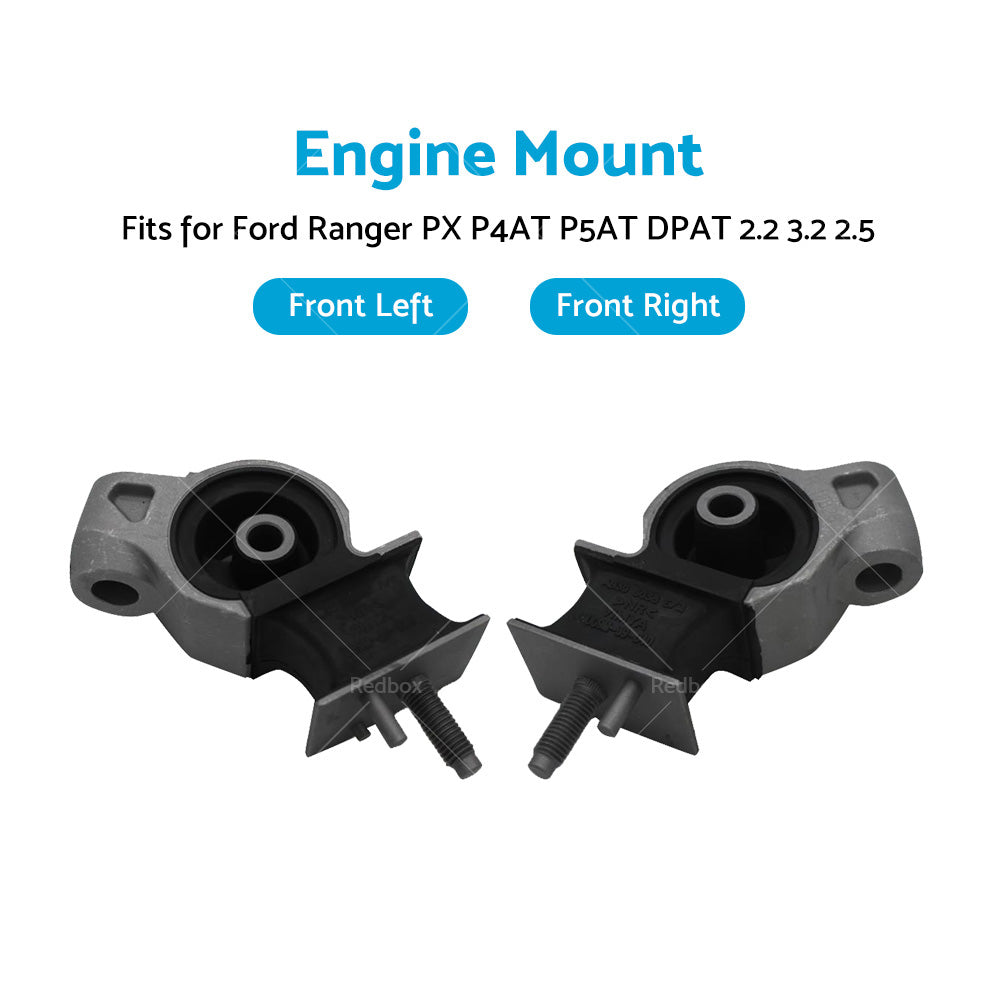 Front LH  and  RH Engine Mount For Ford Ranger PX P4AT P5AT P4AT DPAT Auto Manual