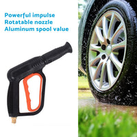 High Pressure Hose Nozzle Lengthen Adjustable for Watering Garden Washing Car
