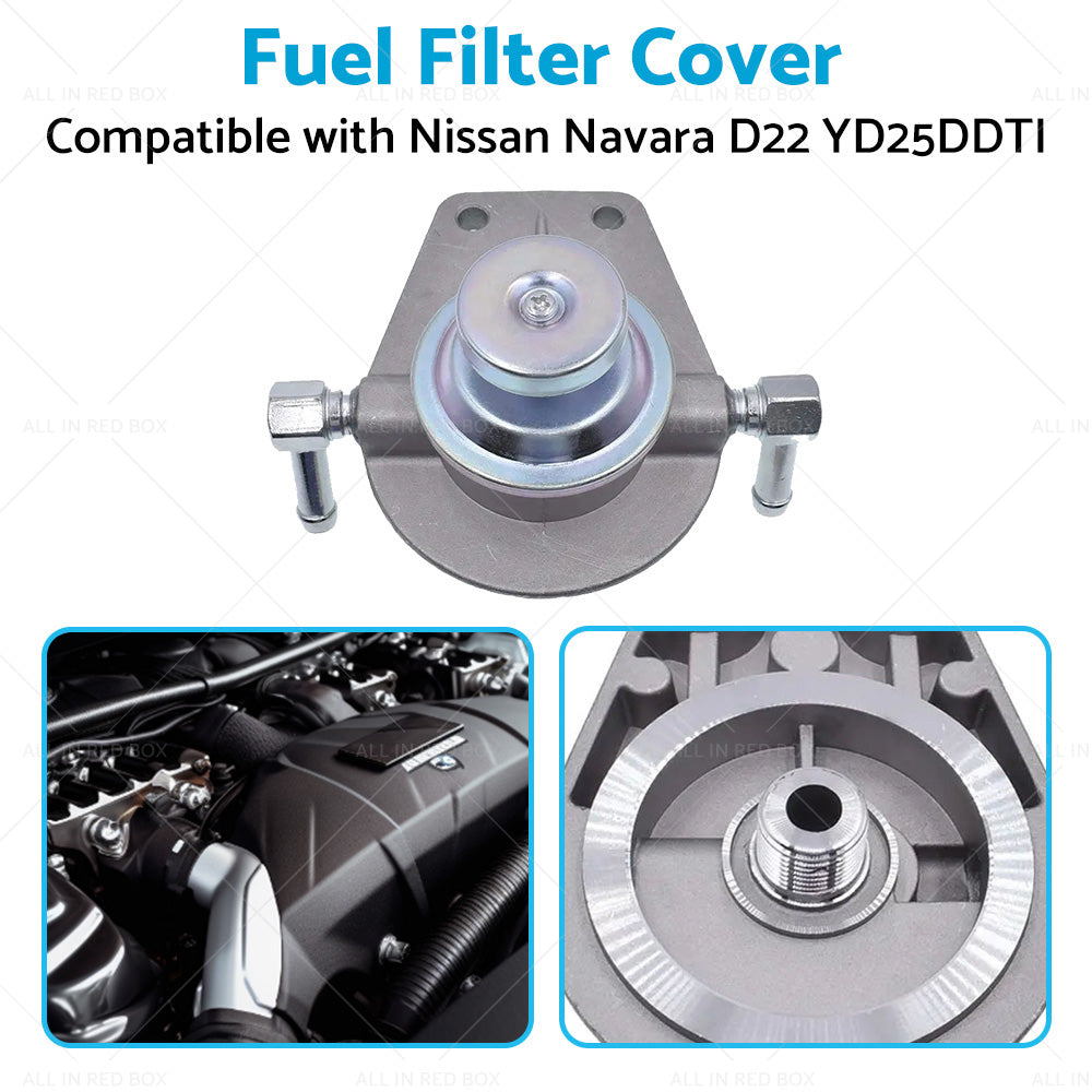 Fuel Filter Housing Primer Pump Cap Suitable For Nissan Navara D22 YD25DDTI MT