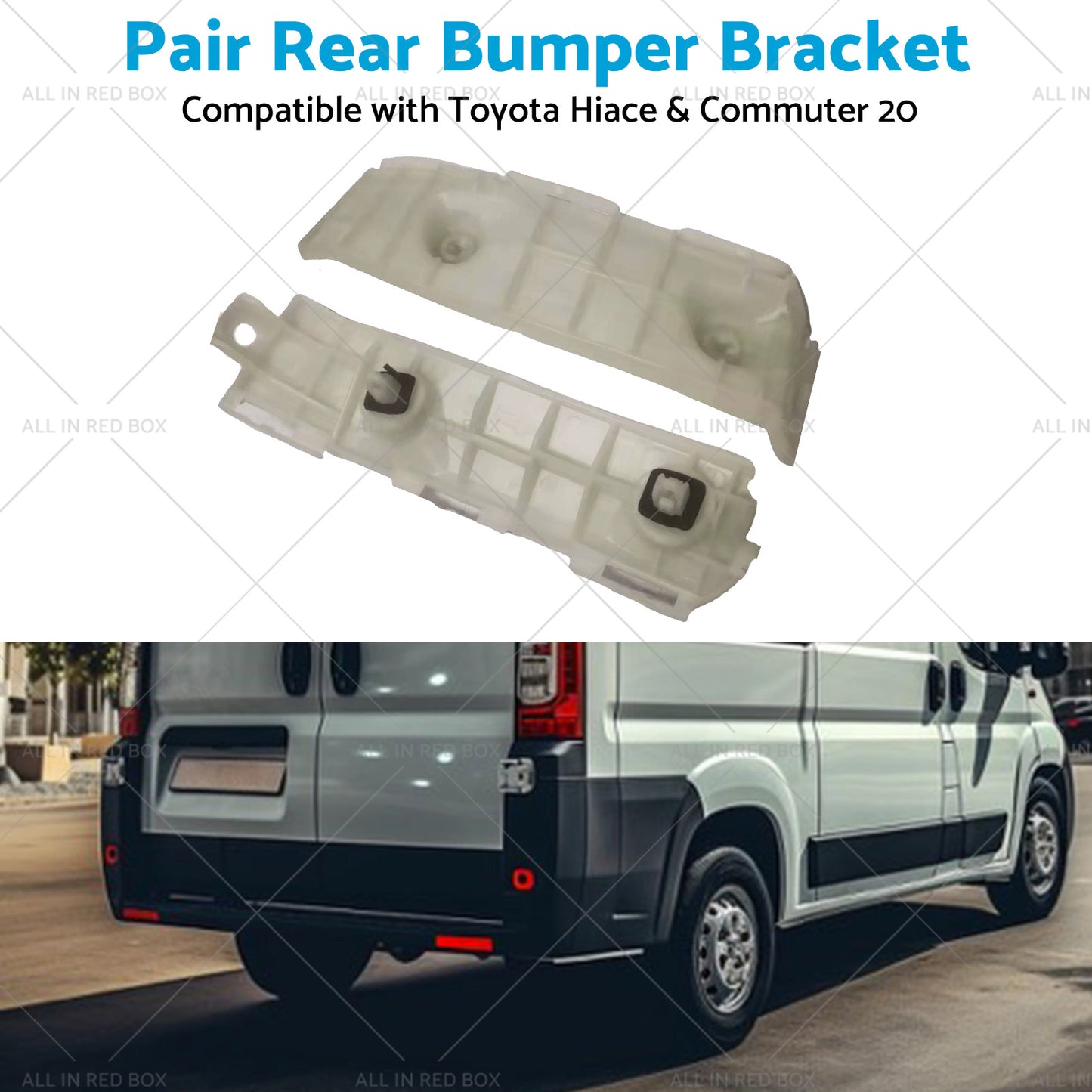 Left Hand Right Hand Rear Bumper Bracket Suitable For Toyota Hiace Commuter05-19