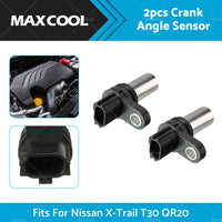 2PCS Crank Cam Angle Sensor Suitable for Nissan X-Trail T30 QR25DE 2. 5 2001-2007