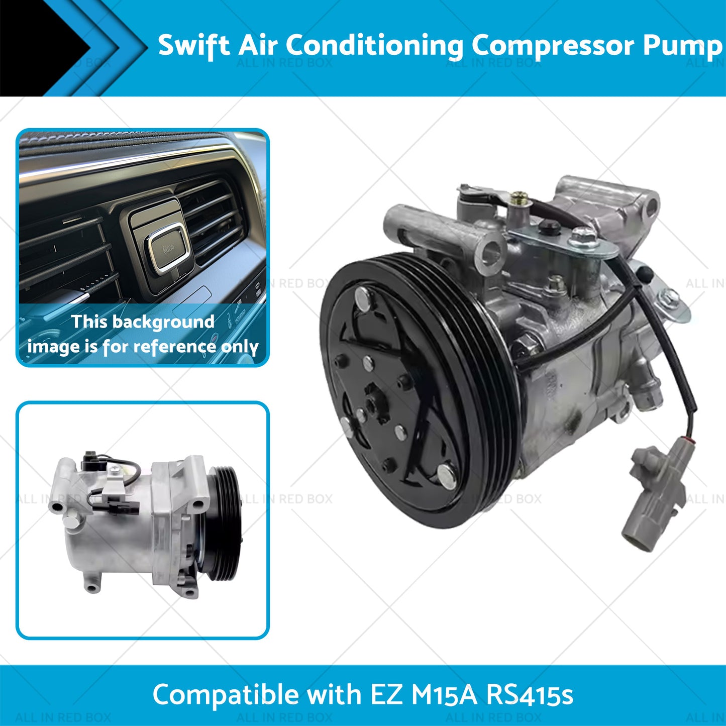 RS415 Swift Air Conditioning Compressor Pump Suitable for EZ M15A 04-10