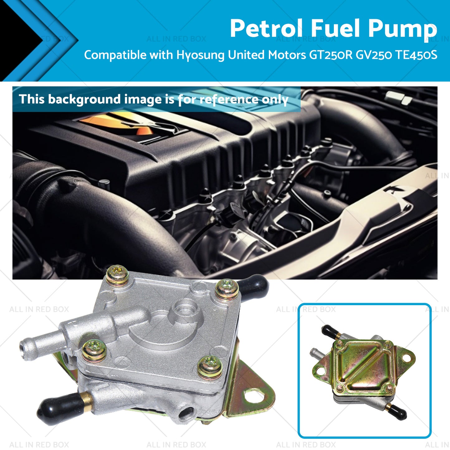 {{ Petrol Fuel Pump Suitable For Hyosung GV650 GT650R GT250R GV250 15100HG5100 }} - Buy Car Parts Online at {{ Kaka Auto Parts }}.